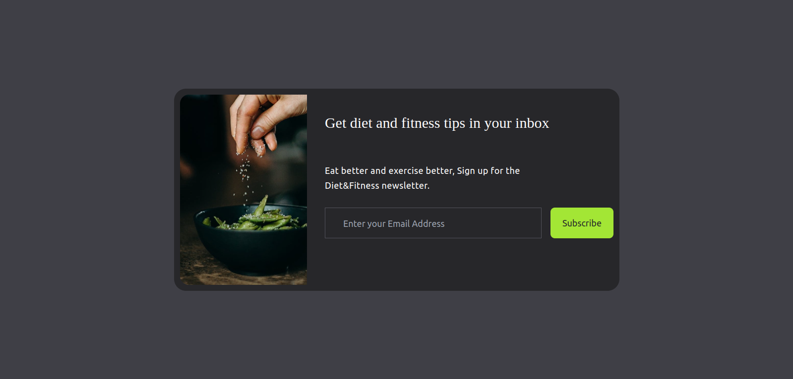 Email Subscribe